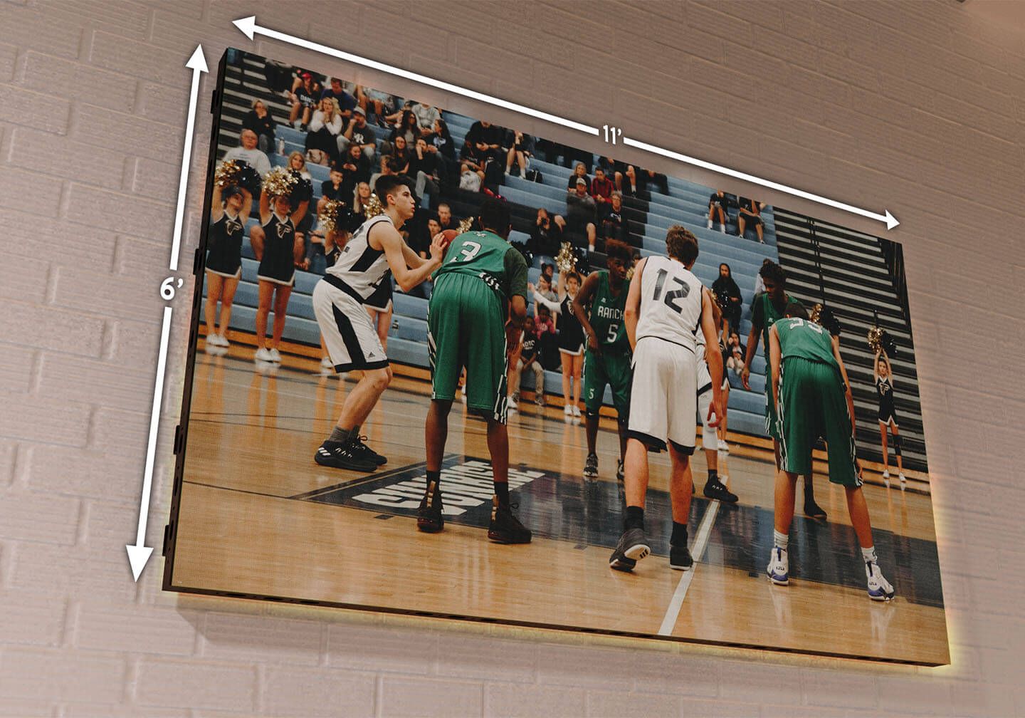 Varsity Scoreboards 8820 Indoor Video Display
